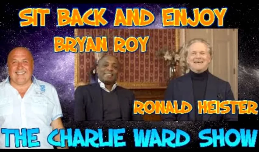 Bryan Roy, Charlie Ward, Ronald Heister and Donald Trump