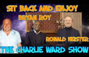 Bryan Roy, Charlie Ward, Ronald Heister and Donald Trump