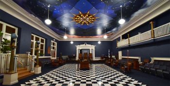 INSIDE A NEW FREEMASON LODGE ₪ IN THE SOUTHERN BRAZILIAN CITY OF CURITIBA