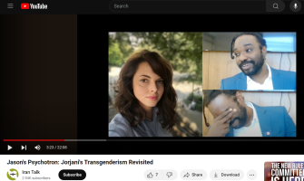 JASON REZA JORJANI'S ⚤ TRANSGENDERISM