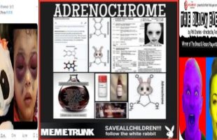ADRENOCHROME DELIVERY VANS ⚽ IN DAVOS, SWITZERLAND❗