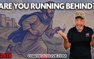 ARE YOU RUNNING BEHIND❓ ⛪🏈🏃 5-23-2025