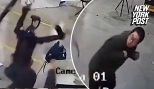 HUMANOID ROBOT ATTACKS 🤖 WORKERS ON FACTORY FLOOR