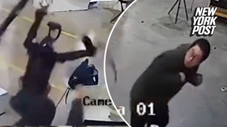 HUMANOID ROBOT ATTACKS 🤖 WORKERS ON FACTORY FLOOR