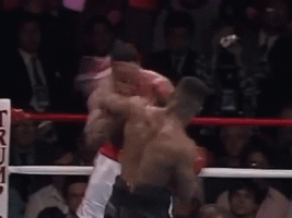 IRON MIKE TYSON 🆚 LARRY HOLMES [DONALD JOHN TRUMP SITS NEXT TO 🥊 MUHAMMAD ALI THE ENTIRE FIGHT]