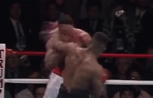 IRON MIKE TYSON 🆚 LARRY HOLMES [DONALD JOHN TRUMP SITS NEXT TO 🥊 MUHAMMAD ALI THE ENTIRE FIGHT]