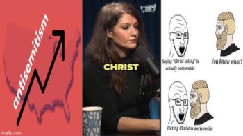 IS SAYING CHRIST IS KING ANTISEMITIC❓ WHAT DO YOU THINK❓