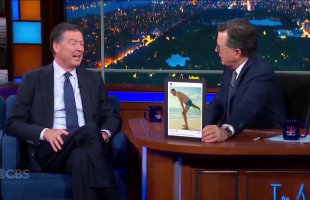 RETARDED LURCH JAMES COMEY GETS PICKLED 🥒 IN STEPHEN COLBERT AI CURBSTOMP