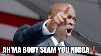 RUMOURED FOOTAGE OF RECENTLY ARRESTED NEWARK MAYOR RAS BARAKA BODYSLAMMING❗ [BONUS SHAMING]
