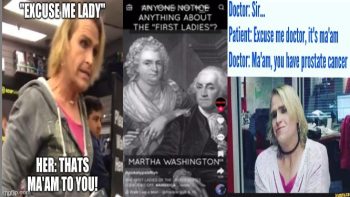 A QUICK LOOK AT SOME OF THE FIRST 'LADIES' ⚧ [EXCUSE ME – IT'S MA'AM❗]