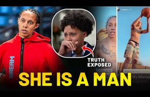 BRITTNEY GRINER IN PANIC AFTER LEAJED FOOTAGE EXPOSES HER GENDER ⚧ AFTER CAITLIN CLARK SLUR ATTACK❗