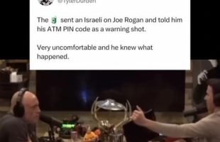 ISRAELI ON JRE TELLS JOE ROGAN HIS OWN 🏧 ATM PIN CODE AS A WARNING [WHAT WHAT WHAT⁉️]