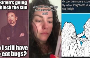 LADY ASKS AI ☼ WHY ARE THEY REALLY BLOCKING OUT THE SUN⁉️