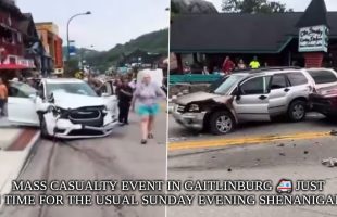 MASS CASUALTY EVENT IN GAITLINBURG 🚑 JUST IN TIME FOR THE USUAL SUNDAY EVENING SHENANIGANS