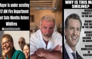 MEL GIBSON SAYS ANGELINOS NEED TO LYNCH KAREN BASS AND GOVERNOR NEWSOM IN THE STREET❗ HANG 'EM HIGH❗