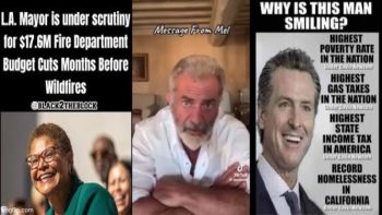 MEL GIBSON SAYS ANGELINOS NEED TO LYNCH KAREN BASS AND GOVERNOR NEWSOM IN THE STREET❗ HANG 'EM HIGH❗