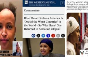 WHY IS BROTHER BANGER ILHAN OMAR SUFFERING IN OUR HELLHOLE WHEN SHE CAN LIVE IN HER SOMALIAN UTOPIA❓