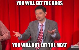 A WEF BIOETHICIST WANTS TO GENETICALLY MODIFY HUMANS 🍖🚫 SO THEY BECOME ALLERGIC TO MEAT❗
