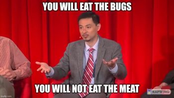 A WEF BIOETHICIST WANTS TO GENETICALLY MODIFY HUMANS 🍖🚫 SO THEY BECOME ALLERGIC TO MEAT❗