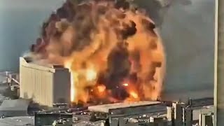 BEIRUT EXPLOSION 💥 DIFFERENT ANGLES [WARNING ⚠ DISTURBING VIDEOS]