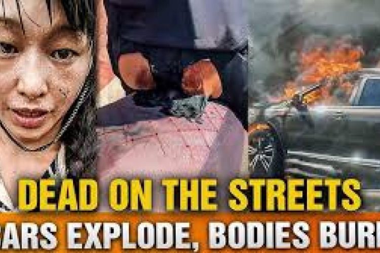 CHINA BOILS 🇨🇳 EXPLODING CARS, MELTING ROADS AND HEATSTROKE DEATHS