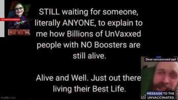 DEAR UNVAXXED ⚕ PEOPLE