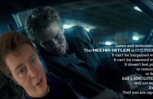 MECHAHITLER 卐 GOES AFTER WILL STANCIL