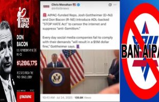 POLITICAL EXTORTION ₪ AIPAC STYLE AND THE STOP HATE ACT