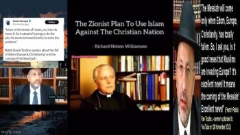 THE ZIONIST PLAN TO USE ISLAM AGAINST THE CHRISTIAN NATION ✝️ BISHOP RICHARD WILLIAMSON