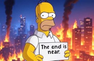 TOMORROW COMES THE WORLDWIDE BLACKOUT 📴 ACCORDING TO THE SIMPSONS