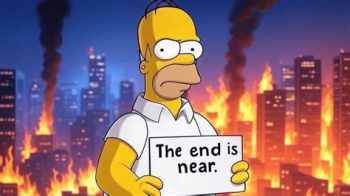 TOMORROW COMES THE WORLDWIDE BLACKOUT 📴 ACCORDING TO THE SIMPSONS