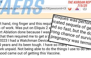 VAERSː ⚕ THREE RECENT REPORTS