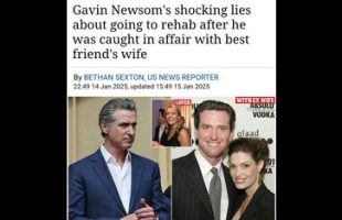 DID YOU KNOW ABOUT GAVIN NEWSOM AND HIS DRINKING PROBLEM MELTDOWNS⁉️