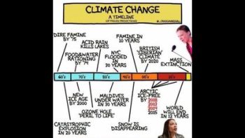 EVERY CLIMATE DOOMSDAY ALARMIST PREDICTION HAS ALWAYS BEEN WILDLY INACCURATE 🌪 WHY TRUST THEM NOW⁉️