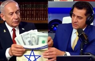 GATEKEEPER PATRICK BET DAVID CONDUCTS SOFTBALL INTERVIEW ₪ WITH GAZA GENOCIDER BIBI NETANYAHU