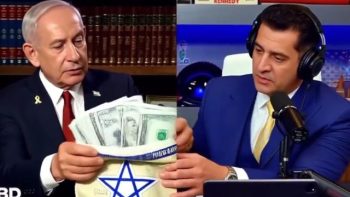 GATEKEEPER PATRICK BET DAVID CONDUCTS SOFTBALL INTERVIEW ₪ WITH GAZA GENOCIDER BIBI NETANYAHU