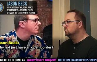 JAMES O'KEEFE EXPOSES INSANE BOTTOM SURGERIED BETTIE ⚧ ASSISTANT DIRECTOR OF SEC DEF JASON BECK❗