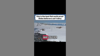 THIS IS THE BEST PROOF OF BIBLICAL EARTH 🗺️ GLOBETARDS CANNOT DENY THIS❗