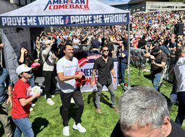 CHARLIE KIRK SHOT AT TPUSA 2ND AMENDMENT SPEECH AT UTAH VALLEY UNIVERSITY❗
