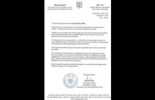 DID A RABBI SEND A LETTER TO CHARLIE KIRK ABOUT HIS DEATH EIGHT DAYS BEFORE IT OCCURRED⁉️