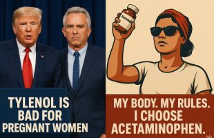 PREGNANT LIBERAL SELF-YEETS ☠ AFTER TRUMP TYLENOL ANNOUNCEMENT