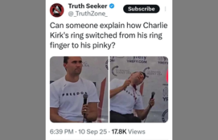 THE CHARLIE KIRK ASSASSINATION 💍 MAGIC RING PSYOP