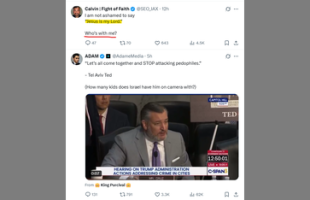 DID TEL AVIV TED REALLY SAY ₪ ''LET'S ALL COME TOGETHER AND STOP ATTACKING PEDOPHILES''⁉️