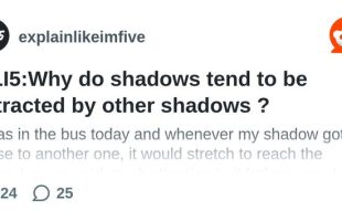 SHADOWS DO NOT ALWAYS 🢢 BEHAVE AS THEY SHOULD