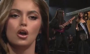 A CANDIDATE FOR MISS WORLD CHILE SINGS 🎤 SOME DEATH METAL DURING THE PAGEANT SEMIFINALS