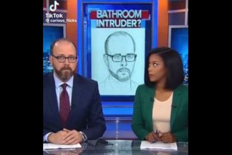 BATHROOM INTRUDER❓