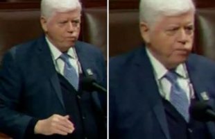 JOHN LARSON GLITCHES LIKE A ROBOT 🤖 DURING SPEECH ON HOUSE FLOOR