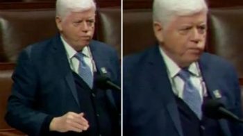 JOHN LARSON GLITCHES LIKE A ROBOT 🤖 DURING SPEECH ON HOUSE FLOOR