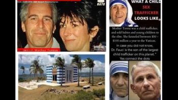 MOTHER TERESA WAS A CHILD TRAFFICKER 🔞 AND SOLD BABIES AND YOUNG CHILDREN TO THE ELITE