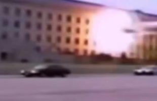 A CLIP OF THE ACTUAL MISSILE STRIKE ON THE PENTAGON 🚀 [THERE IS NO PLANE]